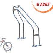 Resim İlgi Trafik Bisiklet Park Standı Bisiklet Parkı Tekli Bisiklet Park Yeri Alanı Demiri 5 Adet Gri 