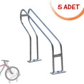 Resim İlgi Trafik Bisiklet Park Standı Bisiklet Parkı Tekli Bisiklet Park Yeri Alanı Demiri 5 Adet Gri 