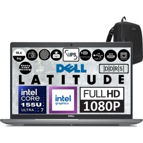 Resim Dell Latitude 5550 Intel Core Ultra 7 155U 96GB Ddr5 256GB SSD Windows 11 Pro 15.6" 250NİT Fullhd Taşınabilir Bilgisayar N021L555015EMEAP16 + Zetta Çanta 