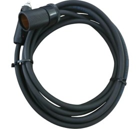 Resim Araç Çakmak Uzatma Kablosu 12-24 Volt 16AMPER 2 X1,5mm Ttr Bakır 3 Mt-Siyah 