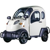 Resim Regal Raptor E-car K5 Long Elektrikli 4 Tekerli Motosiklet - Krem 