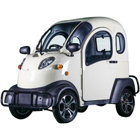 Resim Regal Raptor E-car K5 Long Elektrikli 4 Tekerli Motosiklet - Krem 