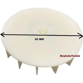Resim Beko Uyumlu iç Pervane Beko Uyumlu No Frost Buzdolabı İç Fan Pervanesi 