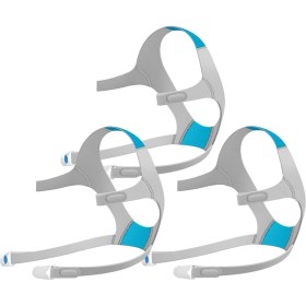 Resim Cpap Headgear Air Fit N20 3 Paket Yedek Headgear Resmed Full Yüz Maskesi - Cpap Aksesuarları Malzeme Kayışları (Yurt Dışından) 