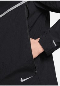 Resim Nike Repel Run Division Transitional Erkek Koşu Ceketi Koşu Ceketi Siyah 