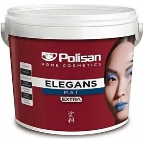 Resim Polisan Elegans 12.5 Lt A Baz İç Cephe Silikonlu Antibakteriyel Boya 