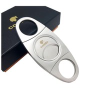 Resim Cohiba 70 Ring Purolar için Geniş Çelik Puro Makası Dd24 