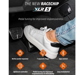 Resim Race Chip Audi A6 (4G) 2012->2018 2.0L TFSI 252 PS için XLR5 APP Bluetooth Kontrol Gaz Pedalı Tepkime Hızlandırıcı 