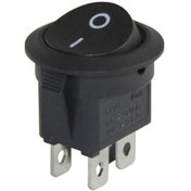 Resim Powermaster Yuvarlak 4 Pinli Işıksız On-off Anahtar Ic-133-4-178089 