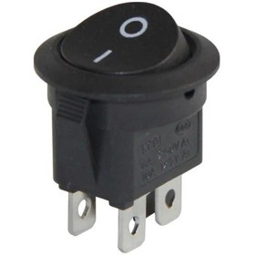 Resim Powermaster Yuvarlak 4 Pinli Işıksız On-off Anahtar Ic-133-4-178089 
