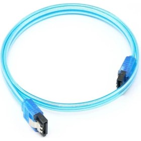 Resim Koodmax 1 Metre Sata 3.0 Data Kablosu – 6gbps Destekli, HDD & SSD Uyumlu, Metal Klipsli 