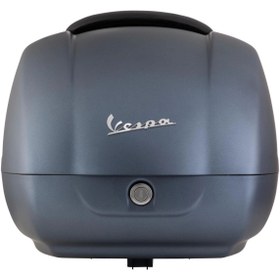 Resim Vespa GTV Super 125-300 Mat Gri Top Case/ Çanta 36L (Grey Matt, Grigio Dolomiti HX) / PIAGGIO 