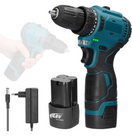 Resim Buyfun 16.8 V Akülü Sürücü Matkap Ev Elektrikli Tornavida (Yurt Dışından) 