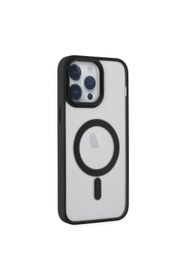 Resim artlab Art İphone 14 Pro Kılıf Room Magneticsafe Silikon - Siyah Lab 