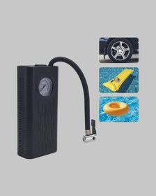 Resim Hnrlıshp Usb Şarjlı Kompakt Elektrikli Hava Kompresörü 3000 Mah 