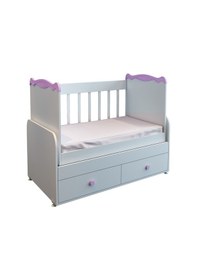 Resim Patiko BBY 850 Beşik Pembe 60 x 120 CM Pembe 