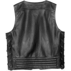 Resim The Biker Jeans - Dallas Deri Motosiklet Yeleği 