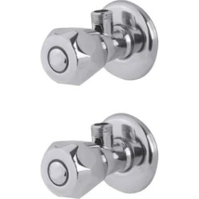 Resim Arçe Klasik Volanlı Taharet Musluğu 2'li Set 