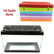 Resim Akvaryum 50x30x20 Cm Mavi 