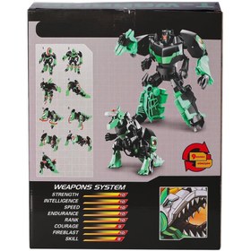 Resim Nessiworld LJ1653 Metal Gövdeli Dönüşebilen Robot -Gepettoys 