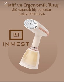 Resim Kiwi Home Buharlı Kırışık Giderici Dik Ütü Dikey El Ütüsü Perde Kumaş Buharlayıcı 777 