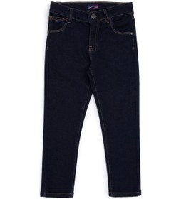 Resim U.s. Polo Assn. Erkek Çocuk Koyu Mavi Jean Pantolon 50288530-dn0023 Mavi 