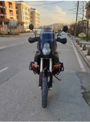 Resim Motocam Ktm 990 Adventure Siperlik Ön Cam 2015-2018 Model 52cm Füme Renkli 4mm 