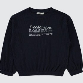 Resim Civil Girls Kız Çocuk Sweatshirt 6-9 Yaş Lacivert 