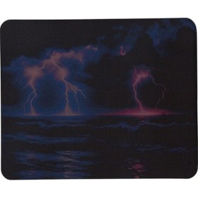 Resim Şimşek Desenli 40x 28 Cm Gamepad Kaymaz Taban Optik Bilgisayar Oyuncu Gaming Mouse Pad Mausepad 