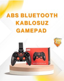 Resim Bfs Kablosuz Bluetooth Gamepad Pc Android Tv Uyumlu Oyun Kumandası 