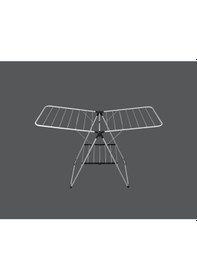 Resim Alya Homes Ahdry1452 Butterfly Alüminyum Çamaşır Kurutmalık Gri 