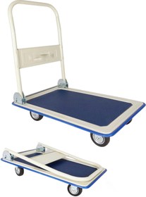 Resim MoonTech Pro Yerli Üretim Koli Yük Paket Taşıma El Arabası 180 Kg Kapasiteli Katlanır Tablalı 785P 