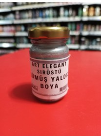 Resim Art Elegant Sır Üstü Çini Boyası 50 Ml Gümüş 