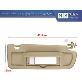 Resim Honda Civic FD6 Bej Sağ Yolcu Tarafı Işıksız Güneşlik 2006-2011 