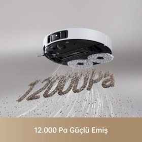 Resim Dreame X40 Ultra Robot Süpürge - Beyaz 