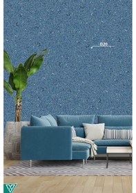 Resim Ipek Sıva Duvar Boyası Mavi B20 