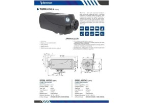 Resim Demmon D4 12V Webasto Oto Istıcı Thermon Vebasto 5kw 