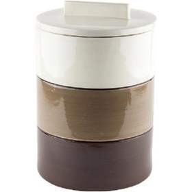 Resim Primanova Ginza Porselen Banyo Çöp Kovakaoaklı Kova 