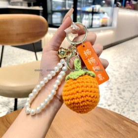 Resim Silver1 Gıoıo Yeni Sevimli Kedi Pençe Çapraz Giyinme Kurumi Bebek Araba Anahtarlık Büyük Kulak Köpek Çift Okul Çantası Hediye Anahtarlık Kolye (Yurt Dışından) 