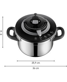Resim FourForce Tefal Clipso+ Chef Düdüklü Tencere - 4,5 Litre 