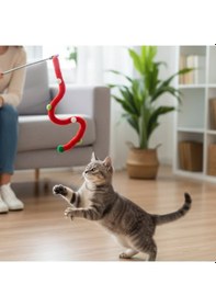 Resim Konyax Süs Tasarımlı Kedi Oltası 