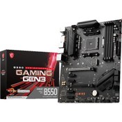 Resim MSI B550 GAMING GEN3 DDR4 4400(OC)Mhz ATX AM4 Orjinal - Faturalı - Garantili Ürünler - Hızlı Gönderim