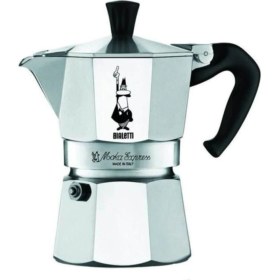 Resim Bialetti Durnes - Moka Express Siyah 3 Cup / Moka Pot 