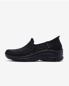 Resim Skechers Fashıon Fıt Kadın Siyah Spor Ayakkabı 896414tk Bbk Siyah 