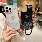 Resim Moda Yıldızlı Gökyüzü Kelebek Bilezik Telefon Kılıfı IPhone11 11promax 12 12pro 12promax 13 13pro 13promax 14 14pro 14plus 14promax 15 15pro 15plus 15promax 