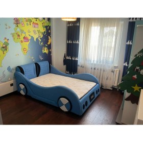 Resim Puf Bebe Montessori Mdf Çocuk Yatağı 90 x 190 cm 