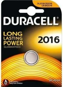 Resim Duracell Para Pil CR 2016 Tekli Paket 