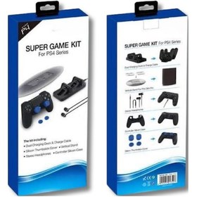 Resim Ps4 Uyumlu Aksesuar Seti Playstation 4 Şarj Standı 