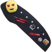 Resim Fiat Albea Palio Torpido Koruma Halısı & Örtüsü 2006 Ve Sonrası / Gülen Surat Emoji Yastık 