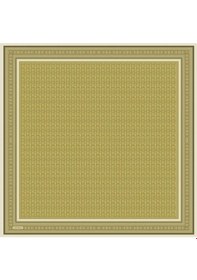 Resim Armine Sura İpek Eşarp 9301-32 Yeşil Karışık Desen Çok Renkli 